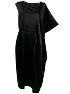 Comme Des Garçons Asymmetric Sleeve Dress - Black
