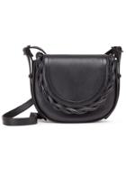 Marco De Vincenzo Idda Braided Shoulder Bag - Black