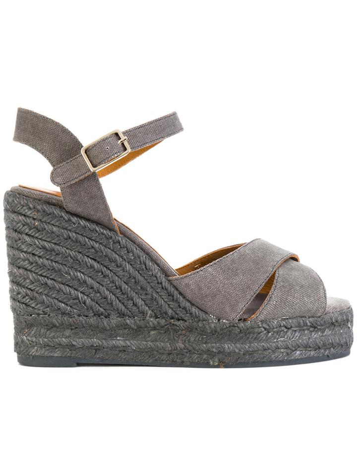 Castañer Wedged Sandals - Grey