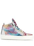 Giuseppe Zanotti Kriss Glitter Sneakers - Pink