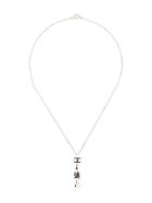 Chanel Pre-owned Cc Motif Necklace - Silver