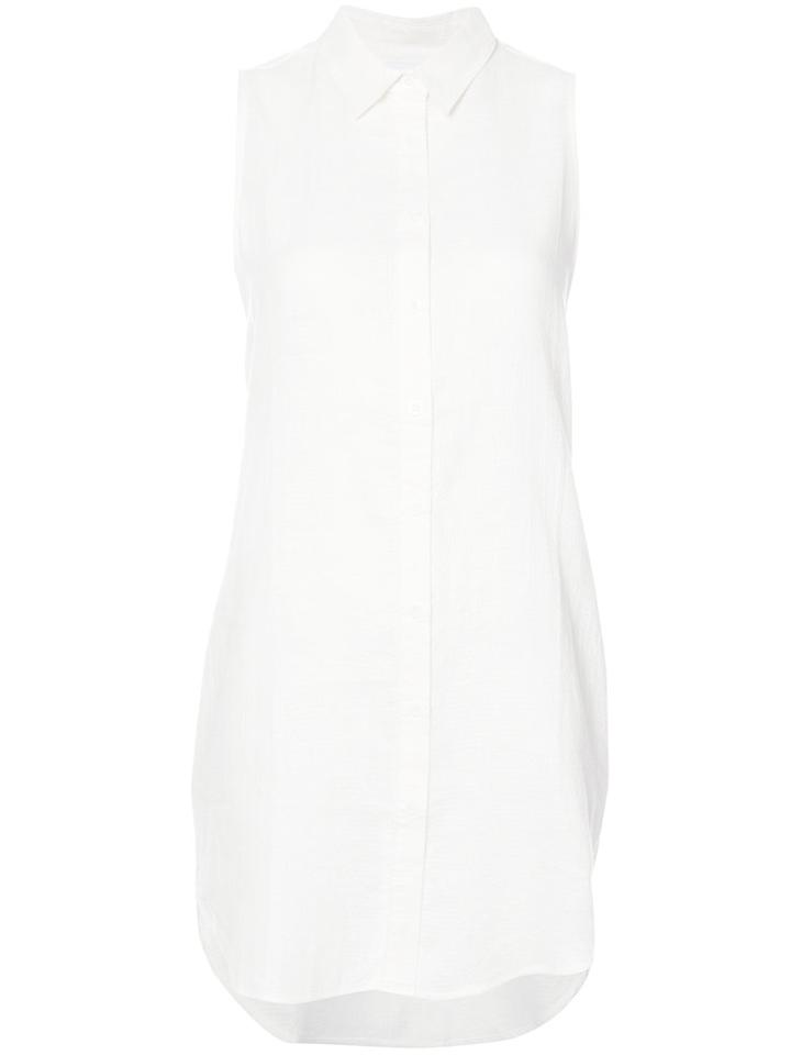 Onia - Kaylee Beach Tunic - Women - Cotton/linen/flax - Xs, White, Cotton/linen/flax