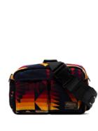 Sacai Blue, Yellow And Red Pendleton Cotton Messenger Bag - 202
