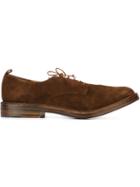 Buttero Stacked Heel Derby Shoes