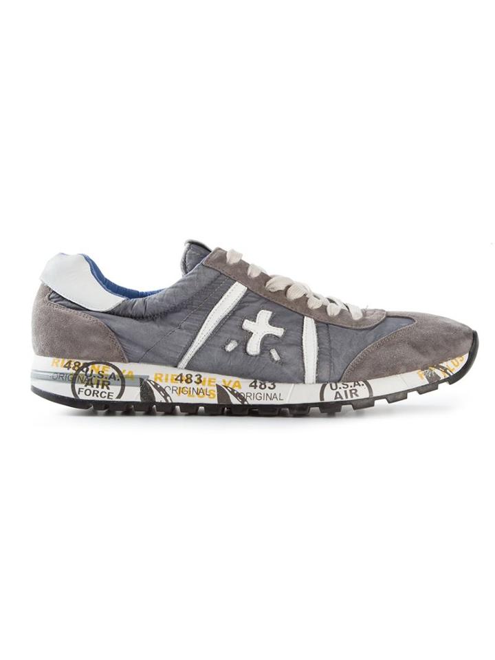 Premiata White 'lucy' Sneakers