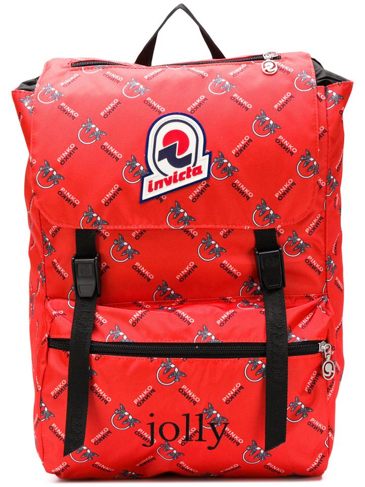 Pinko Jolly In Love Zaino Backpack - Red