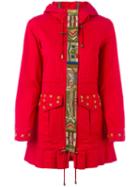 Alessandra Chamonix - Belle Hooded Jacket - Women - Cotton - 40, Women's, Red, Cotton