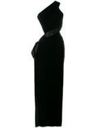 Alexandre Vauthier One Shoulder Cutout Dress - Black