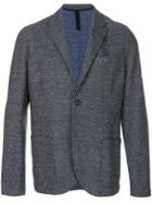 Harris Wharf London Curved Tailored Jacket - Blue