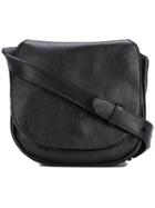 Il Bisonte Foldover Top Crossbody Bag - Black