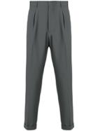 Prada Tapered Tailored Trousers - Grey