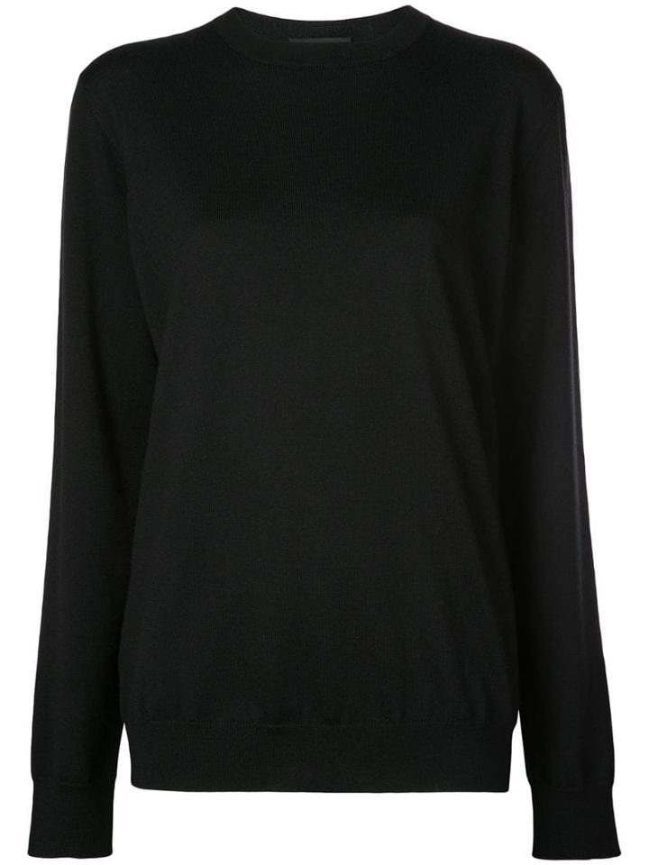 Wardrobe. Nyc Knitted Jumper - Black