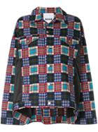 Koché Crazy Check Print Jacket - Multicolour