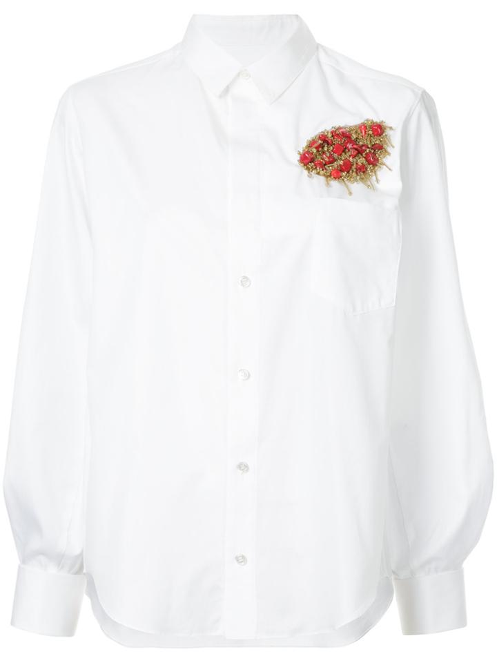 Equipment Sheer Striped Shirt - Black