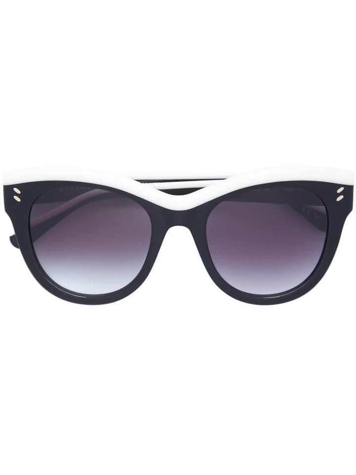 Stella Mccartney Two Tone Sunglasses, Women's, Black, Acetate