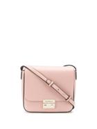 Emporio Armani Foldover Top Crossbody Bag - Neutrals