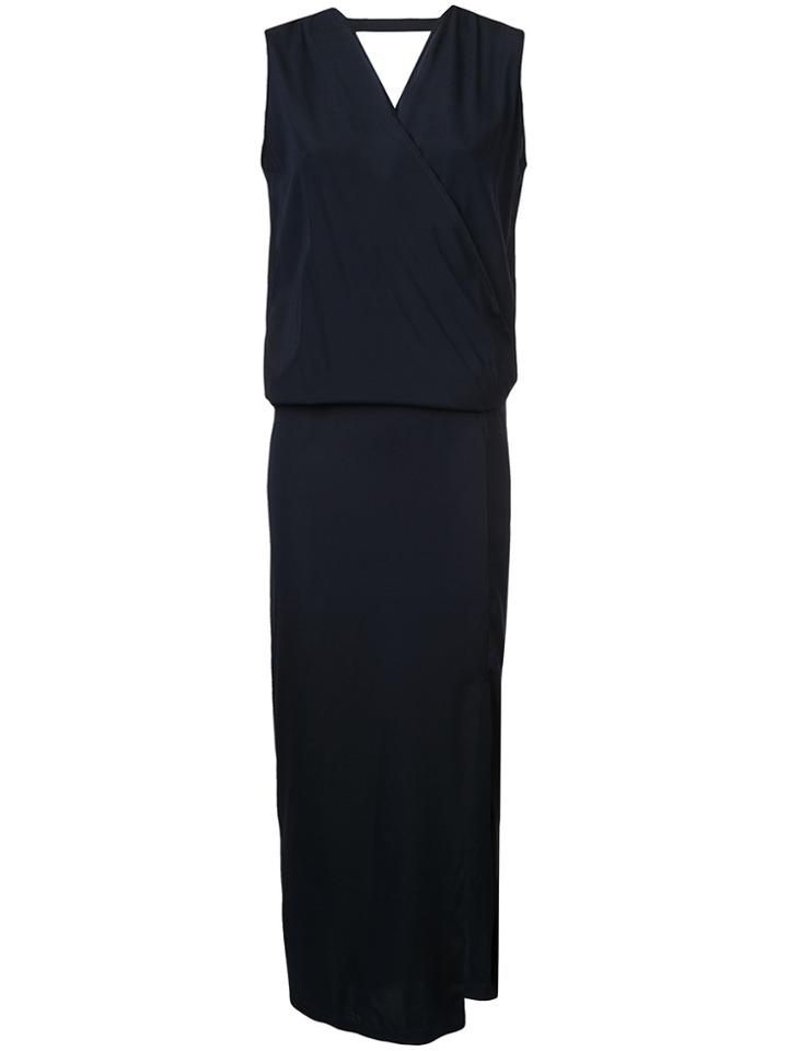 Zero + Maria Cornejo Jazmin Wrap Dress - Blue