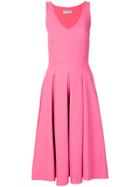 Chiara Boni La Petite Robe Flared Dress - Pink & Purple
