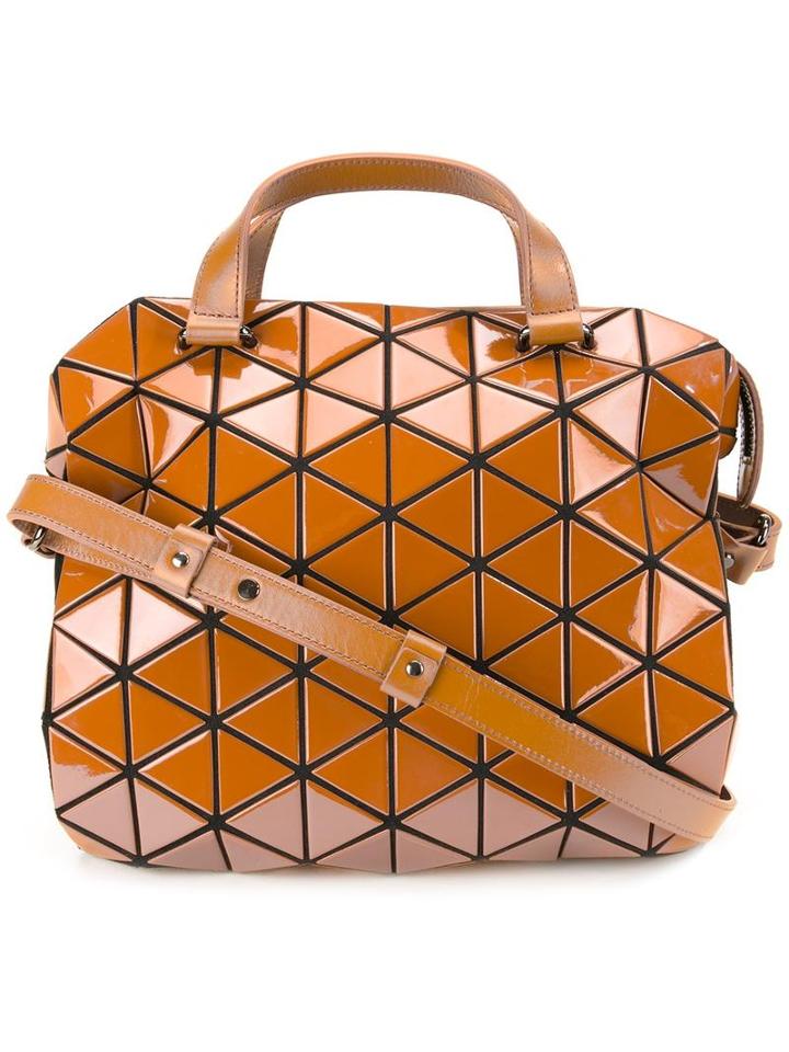 Bao Bao Issey Miyake 'tonneau' Shoulder Bag, Women's, Brown