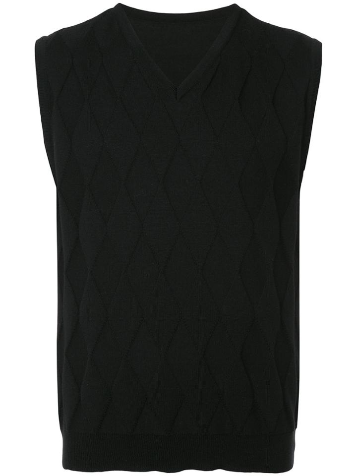 Zambesi Composer Sleeveless Sweater - Black