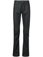 Burberry Contrast Rear Patch Pocket Jeans - Blue