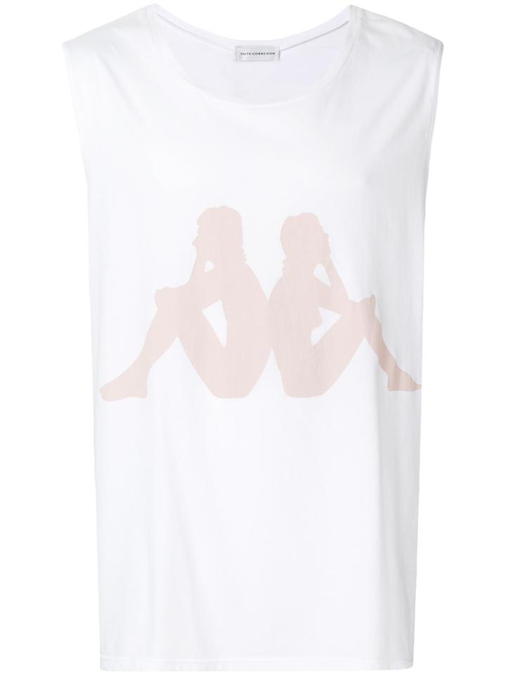 Faith Connexion Kappa Sleeveless T-shirt - White