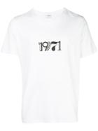Saint Laurent 1971 T-shirt - White