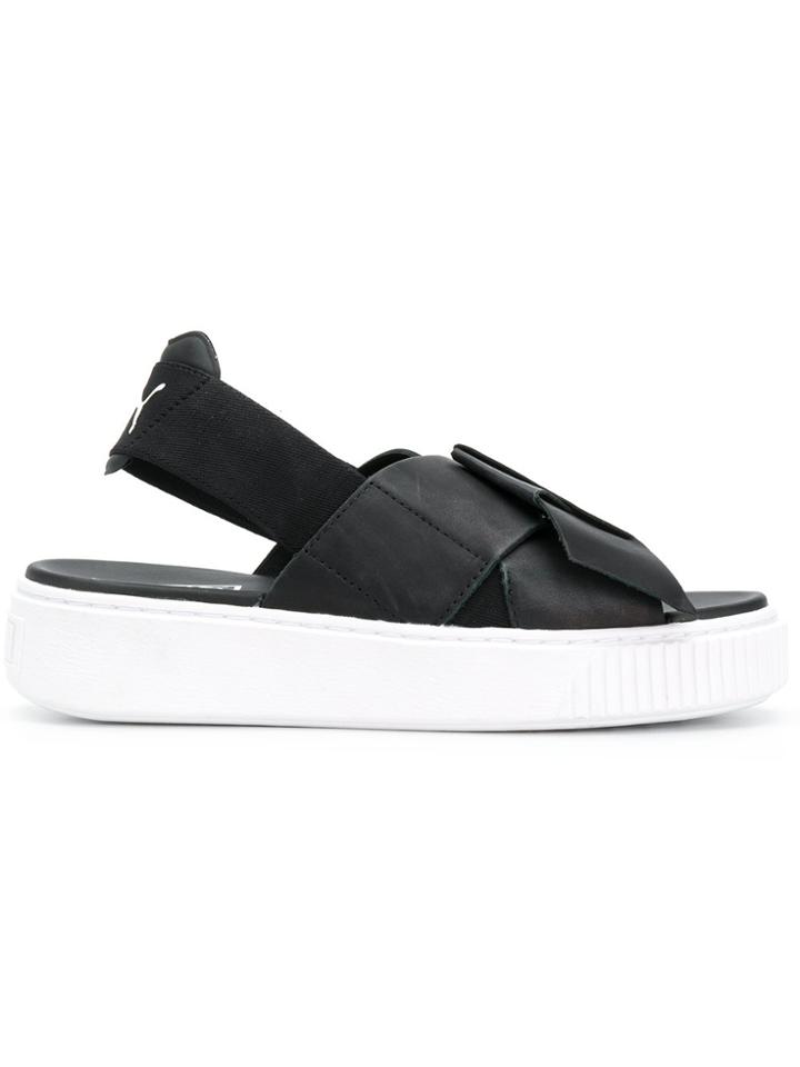 Puma Platform Sandals - Black