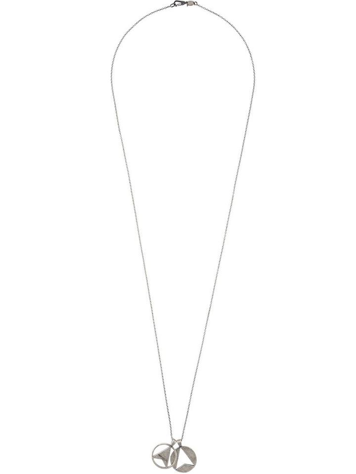 Northskull 'twin Arrow' Necklace, Men's, Metallic