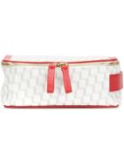 Pierre Hardy 'perspective Cube' Wash Bag - White