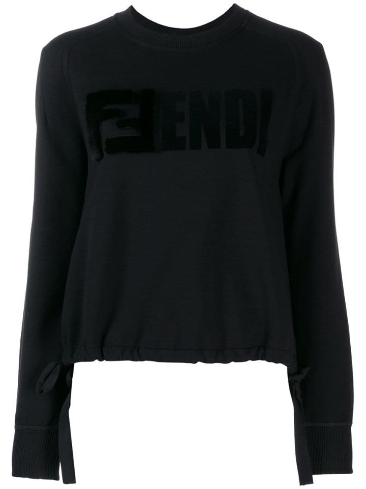Fendi Ffendi Logo Sweatshirt - Black