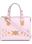 Versace Embellished Tote - Pink & Purple