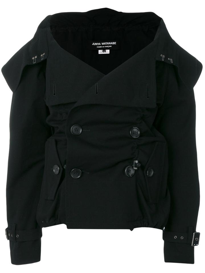 Junya Watanabe Comme Des Garçons Double Breasted Folded Collar Jacket