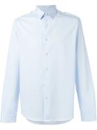 Ami Alexandre Mattiussi Classic Shirt, Men's, Size: 38, Blue, Cotton