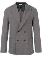Al Duca D'aosta 1902 Checked Blazer - Black