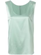 Dolce & Gabbana Scoop Neck Tank Top - Green