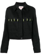 Iceberg Neon Lace-up Jacket - Black