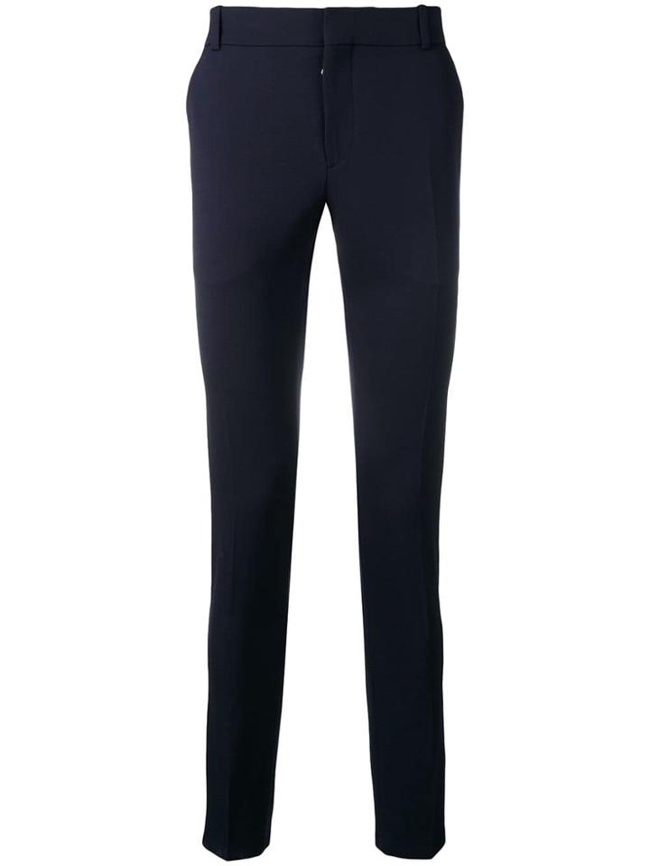 Balmain Skinny Tailored Trousers - Blue