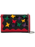 Saint Laurent Butterfly Cutout Shoulder Bag - Black