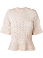 See By Chloé Knitted Top - Neutrals