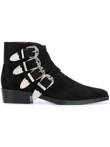 Toga Virilis Buckled Ankle Boots