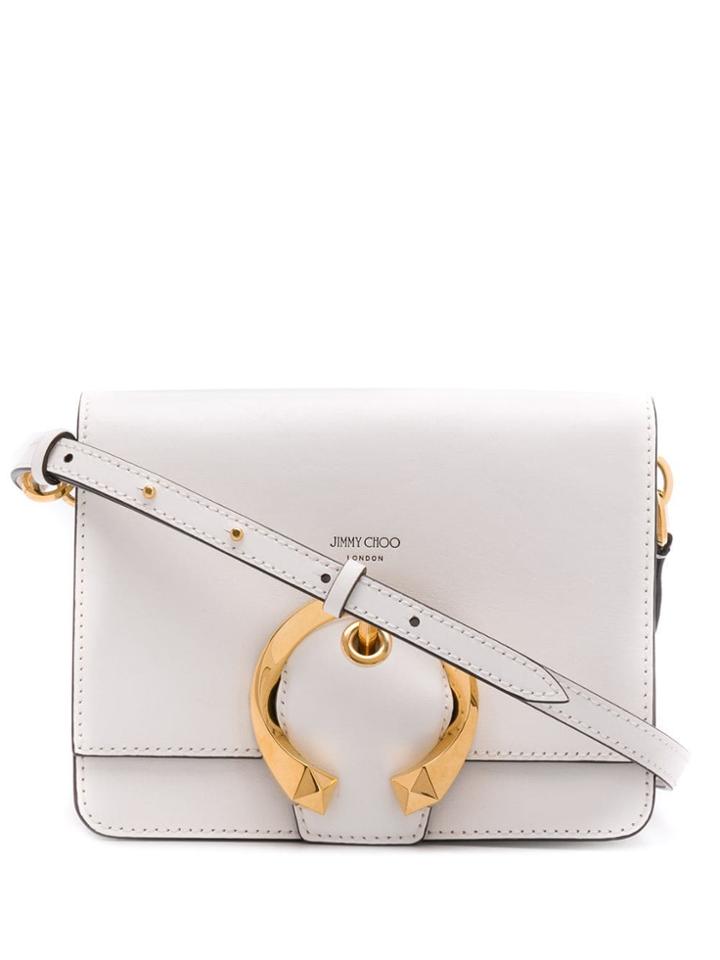 Jimmy Choo Faye Cross-body Bag - White