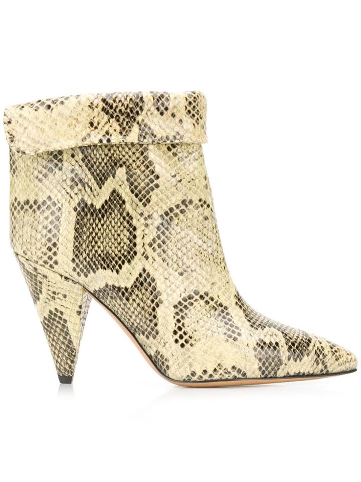 Isabel Marant Lisbo Boots - Neutrals