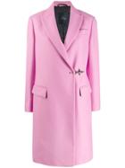Fay Wrap Style Coat - Pink