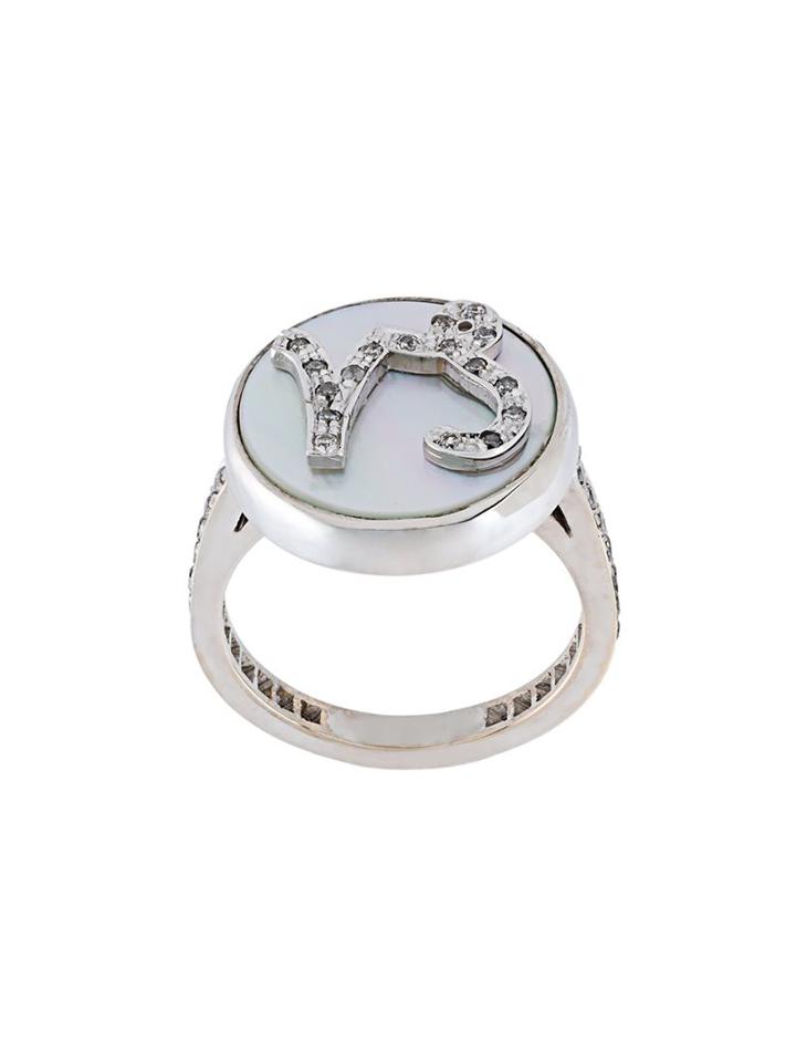 Carolina Bucci 'capricorn Lucky Zodiac' Ring, Women's, Size: 6 1/4, Metallic