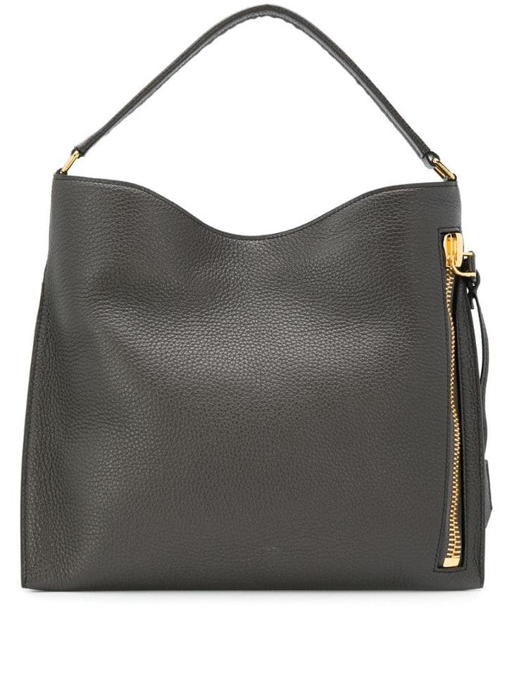 Tom Ford Alix Hobo Tote - Grey