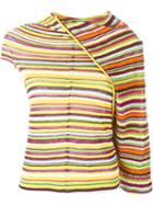 Junya Watanabe Comme Des Garçons Striped Top, Women's, Size: M, Cotton