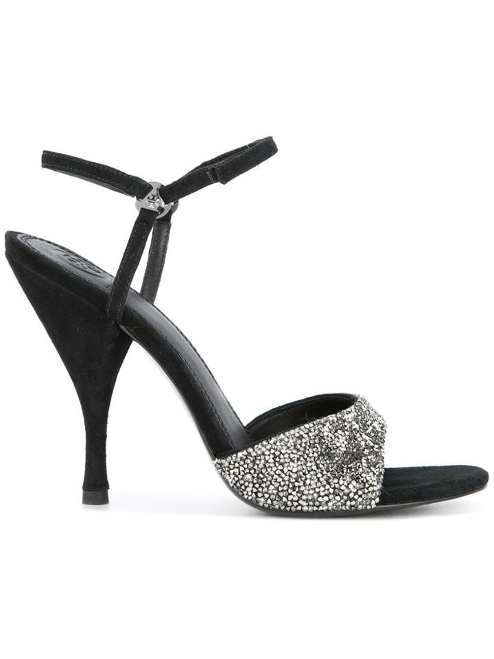 Tory Burch Elodie 105mm Ankle-strap Sandals - Black