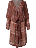 Uma Raquel Davidowicz 'parka Tanque' Dress, Women's, Size: 38, Yellow/orange, Polyester