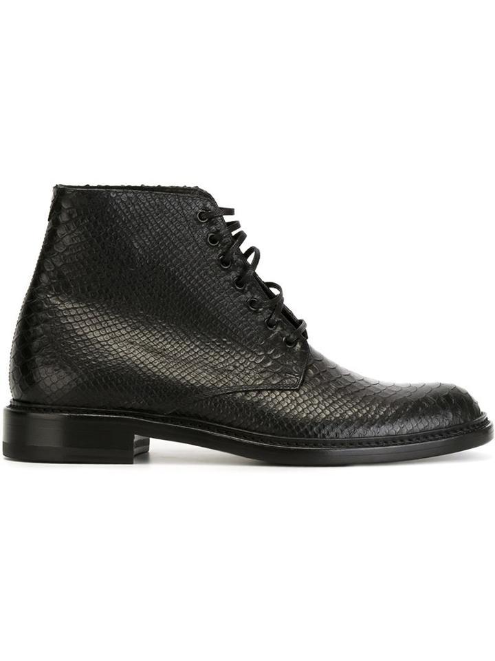 Saint Laurent Lolita Ankle Boots, Women's, Size: 36, Black, Leather